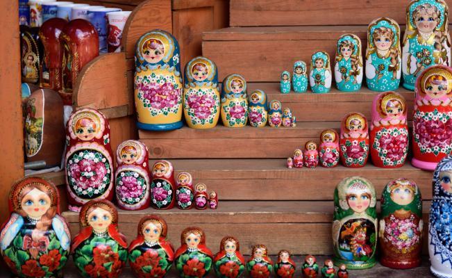 Muñecas rusas, ruso